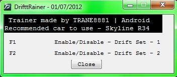 Чит DRIFTTRAINER для NFS WORLD ONLINE